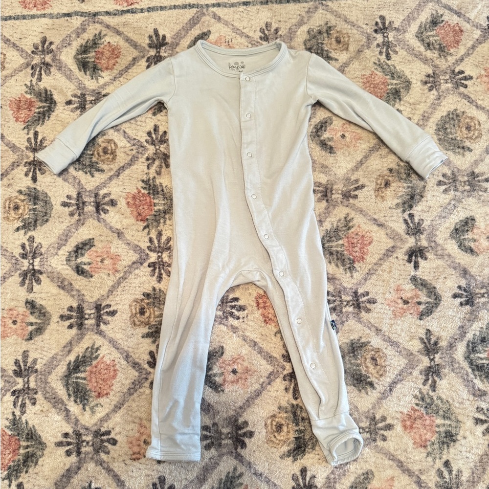 Kickee Pants Coverall with Snaps